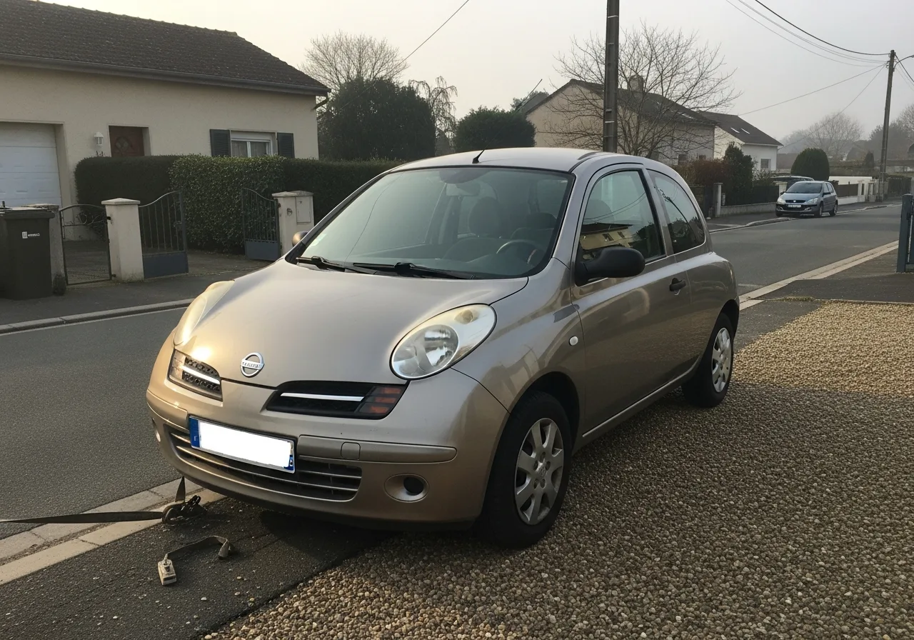 Épave sans carte grise à Fontainebleau