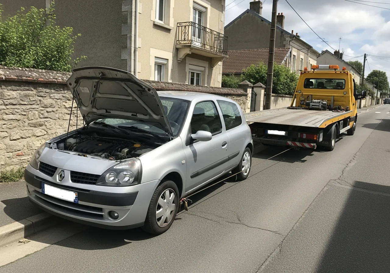 Enlèvement véhicule en panne à Fontainebleau